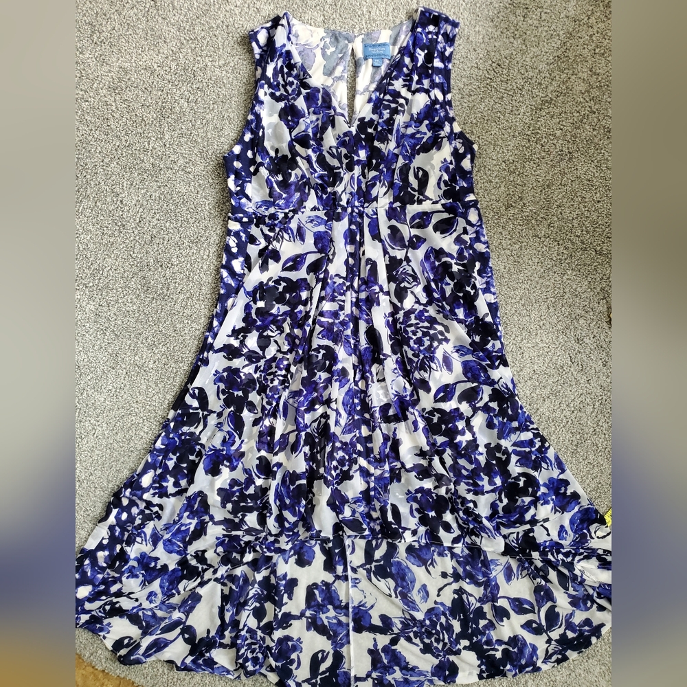 Simply Vera VERA WANG High Low Dress Purple/White